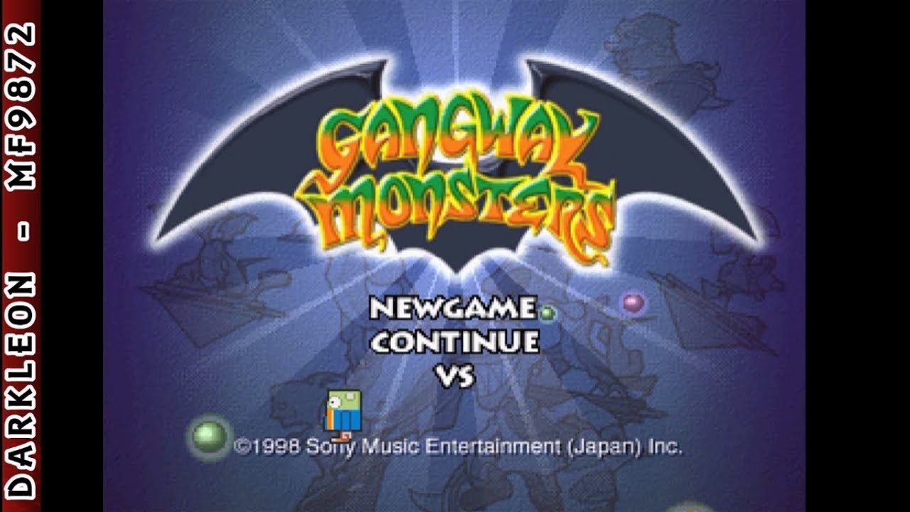Gangway Monsters PLAY STATION 1 PS1