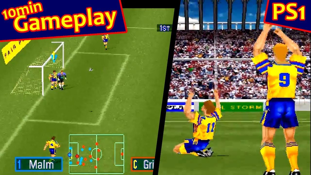"Goal Storm '97 PLAY STATION 1 PS1