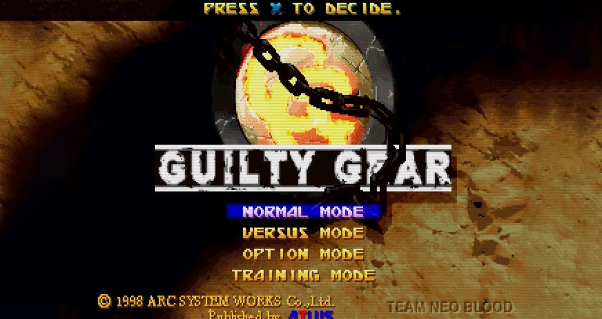 Guilty Gear PLAY STATION 1 PS1