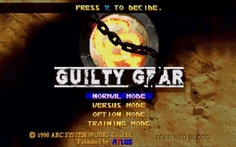 Guilty Gear PLAY STATION 1 PS1