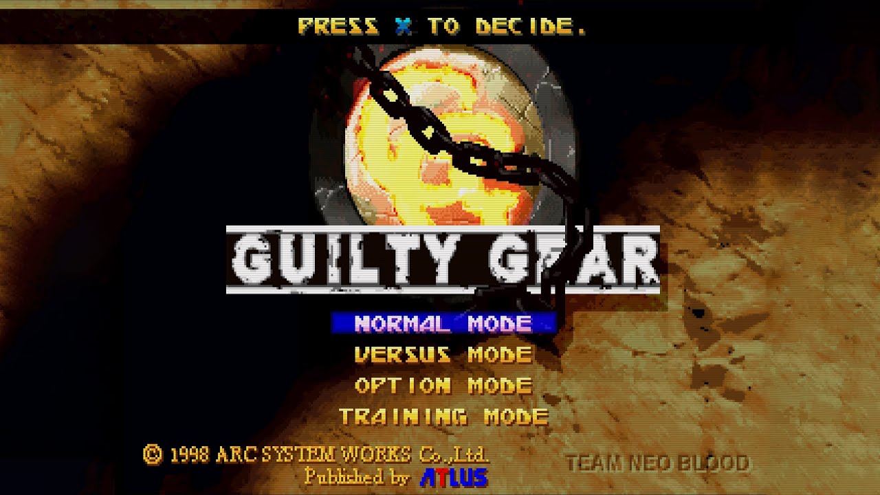 Guilty Gear PLAY STATION 1 PS1