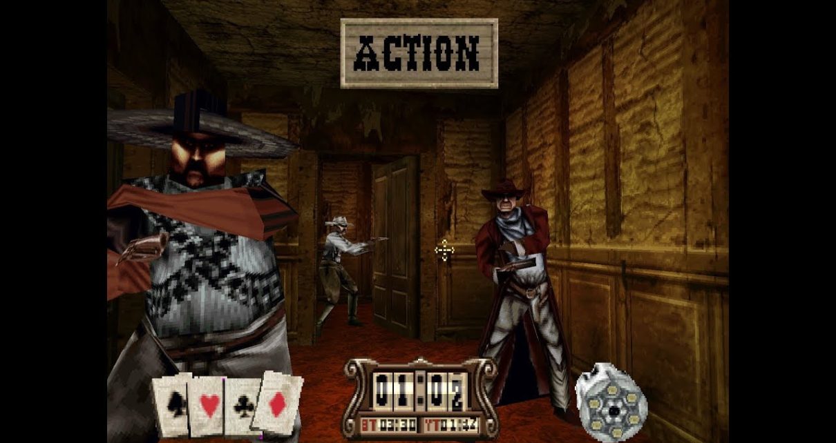 Gunfighter: The Legend of Jesse James PLAY STATION 1 PS1