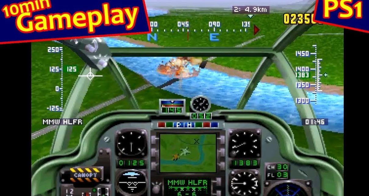 Gunship PLAY STATION 1 PS1