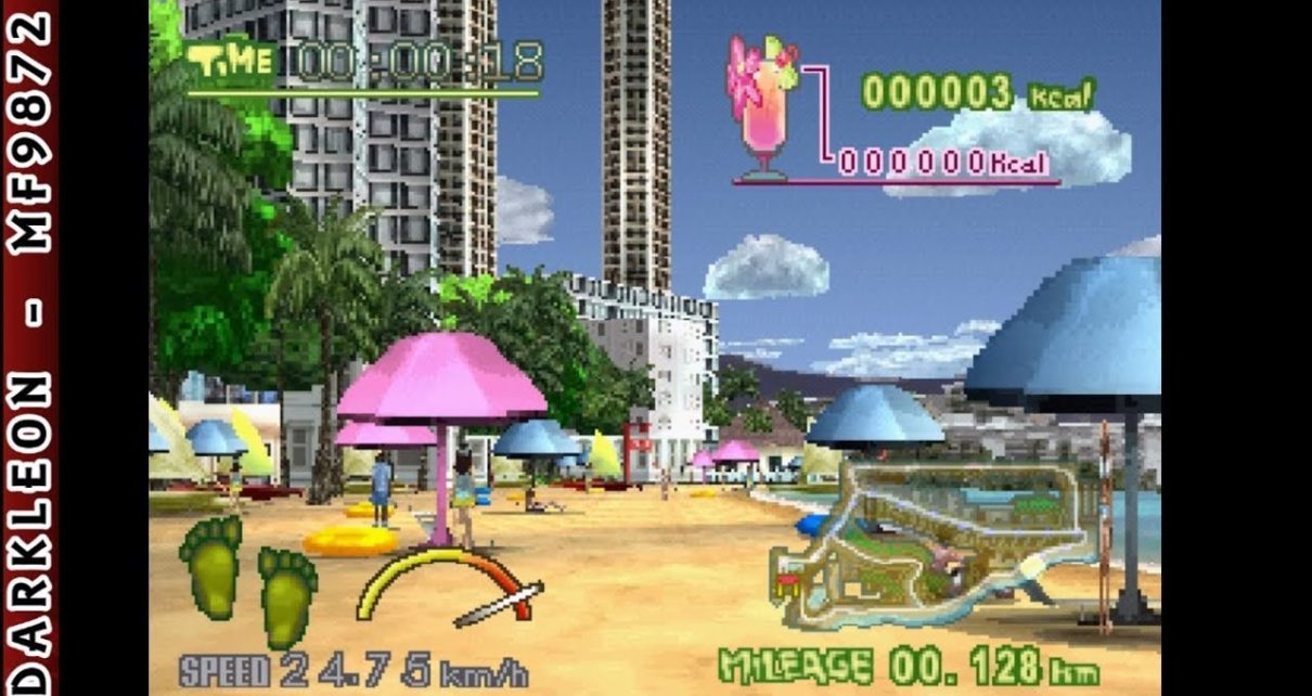 Happy Jogging in Hawaii PLAY STATION 1 PS1