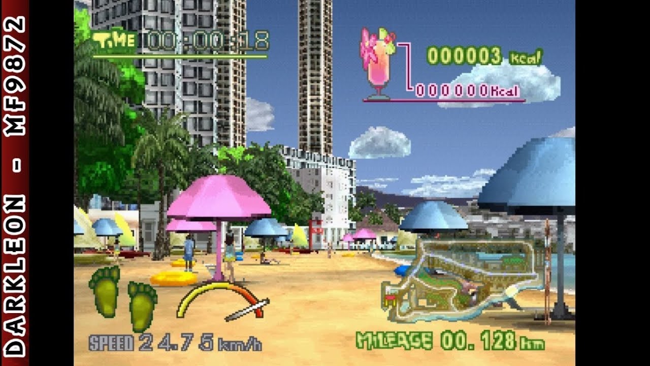 Happy Jogging in Hawaii PLAY STATION 1 PS1