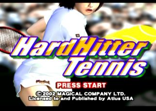 "Hard Hitter Tennis PLAYSTATION 2