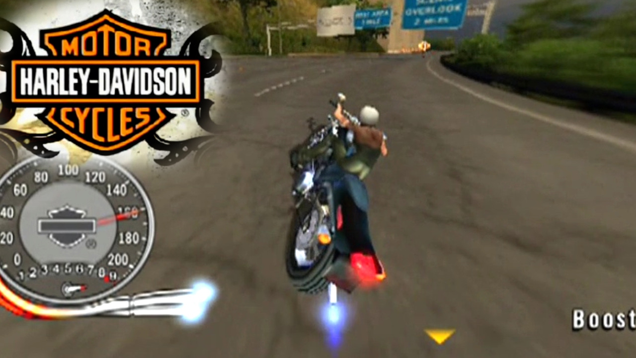 Harley-Davidson Motorcycles: Race to the Rally PLAYSTATION 2