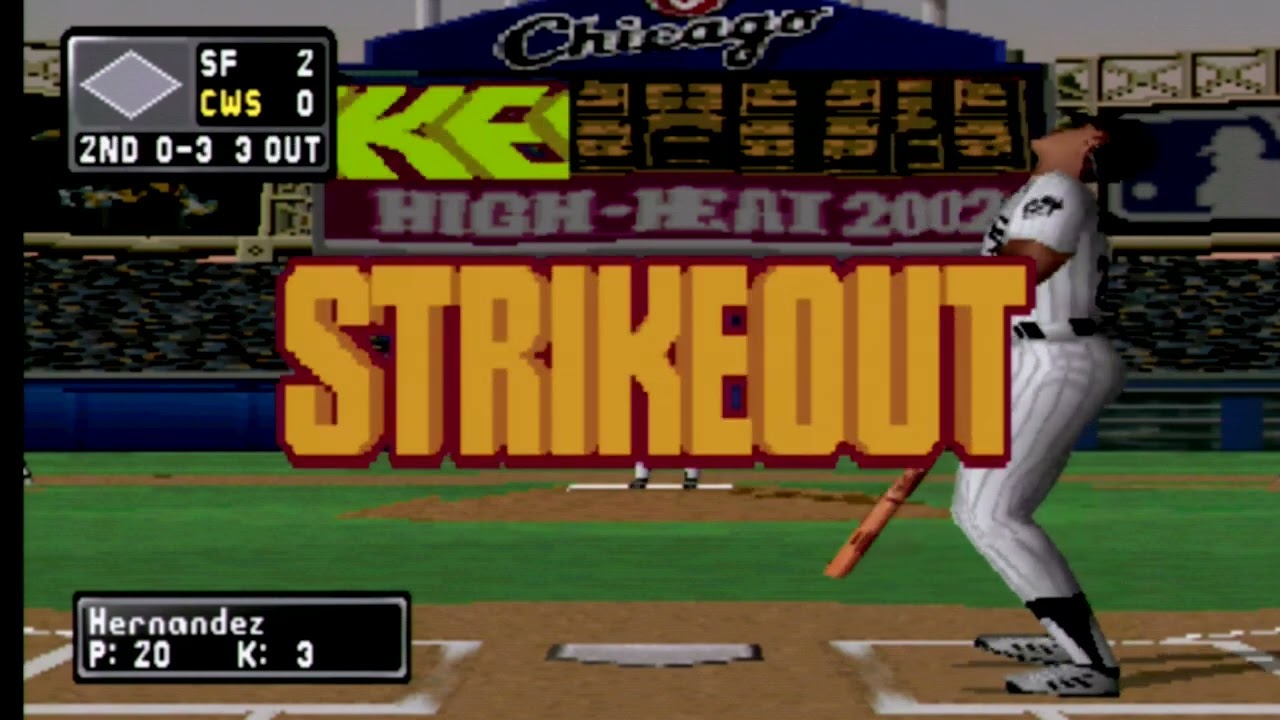 High Heat Major League Baseball 2002 PLAY STATION 1 PS1