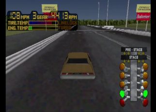 IHRA Drag Racing PLAY STATION 1 PS1