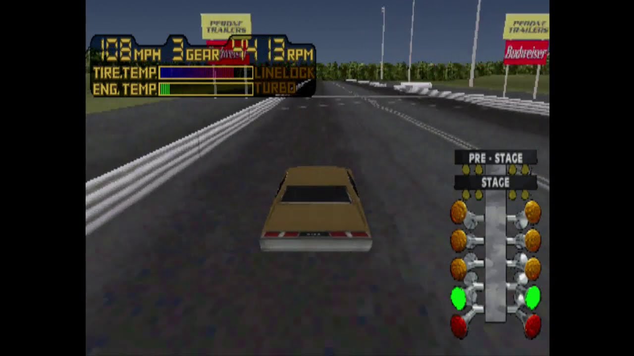 IHRA Drag Racing PLAY STATION 1 PS1