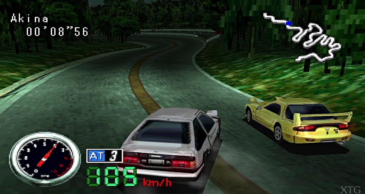 Initial D PLAY STATION 1 PS1