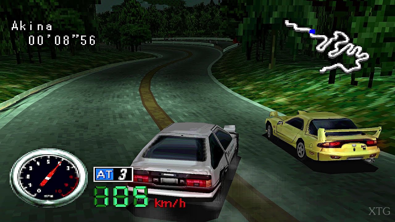 Initial D PLAY STATION 1 PS1