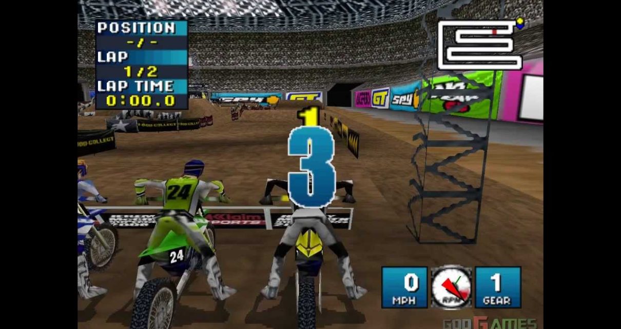 Jeremy McGrath Supercross 2000 PLAY STATION 1 PS1