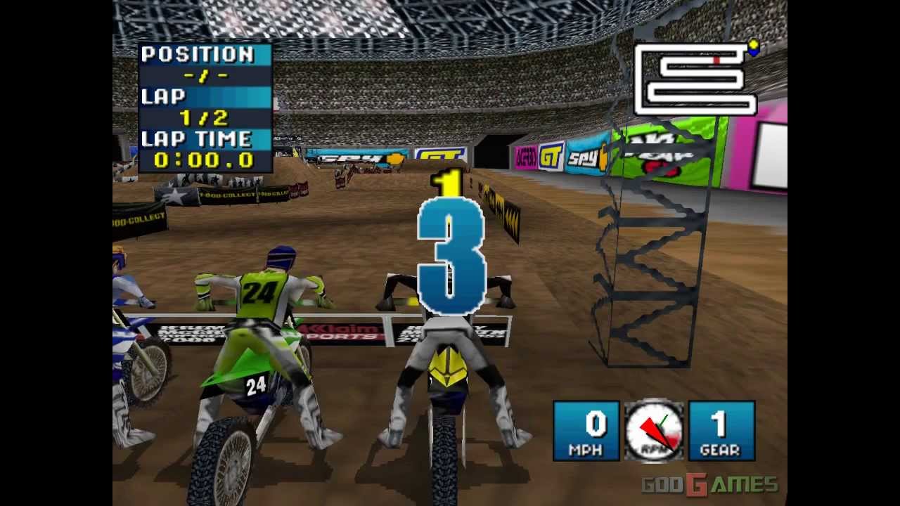 Jeremy McGrath Supercross 2000 PLAY STATION 1 PS1