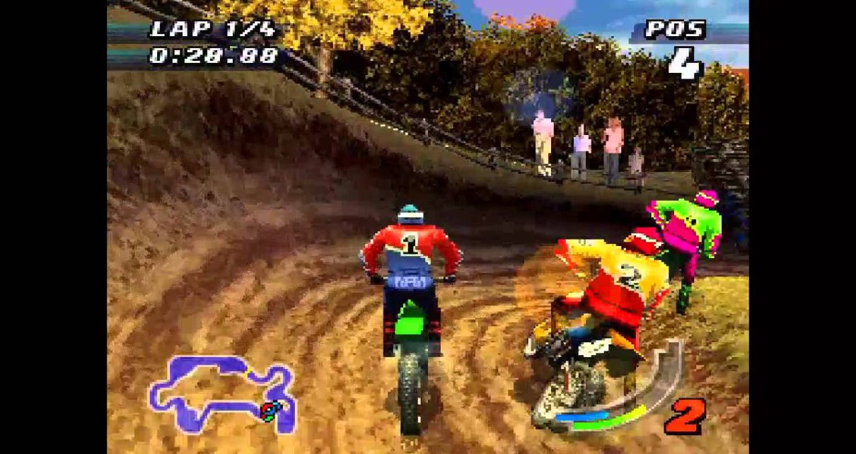 Jeremy McGrath Supercross '98 PLAY STATION 1 PS1