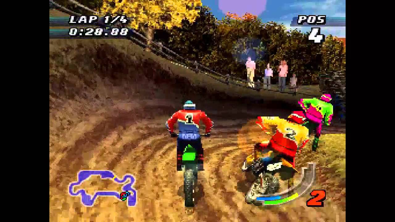 Jeremy McGrath Supercross '98 PLAY STATION 1 PS1