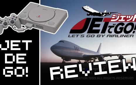 Jet de Go! Let's Go By Airliner PLAY STATION 1 PS1