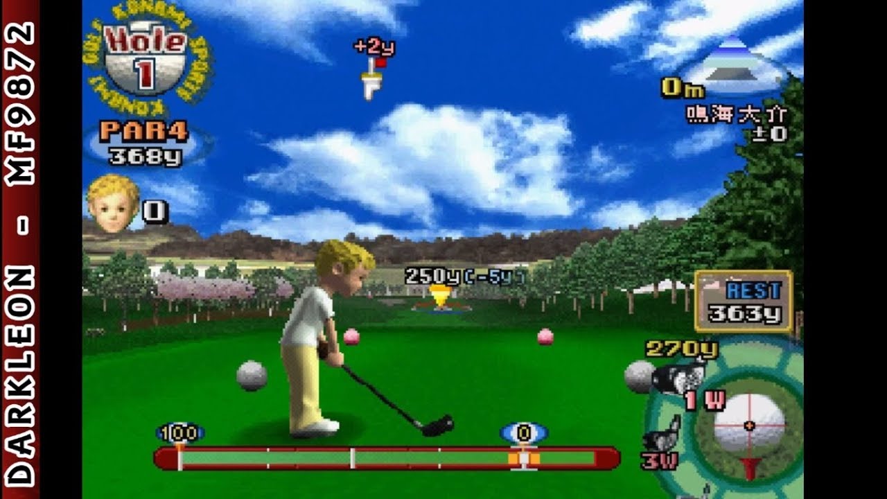 Jikkyou Golf Master 2000 PLAY STATION 1 PS1