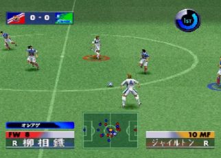 Jikkyou J.League 1999 Perfect Striker PLAY STATION 1 PS1