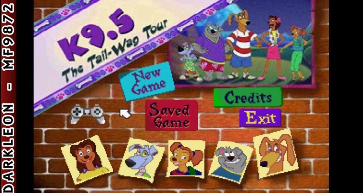 K9.5: The Tail-Wag Tour PLAY STATION 1 PS1