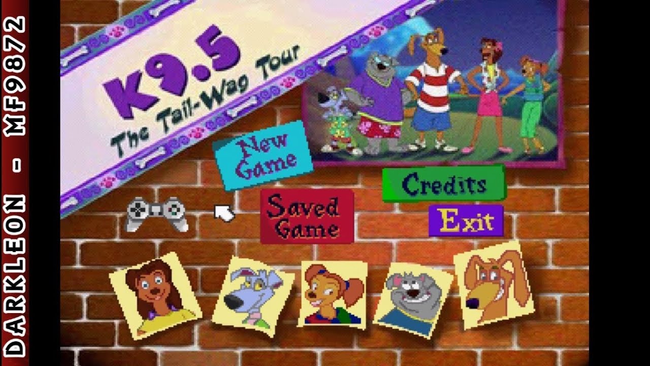 K9.5: The Tail-Wag Tour PLAY STATION 1 PS1