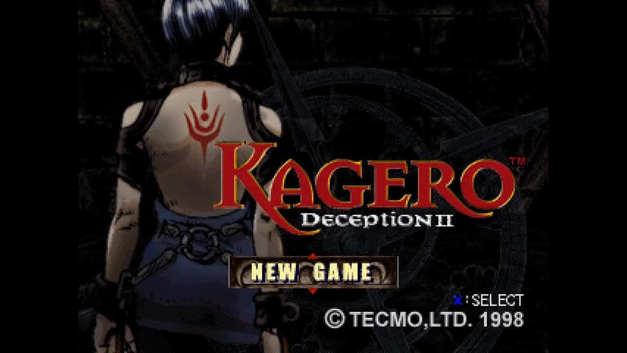Kagero: Deception 2 PLAY STATION 1 PS1