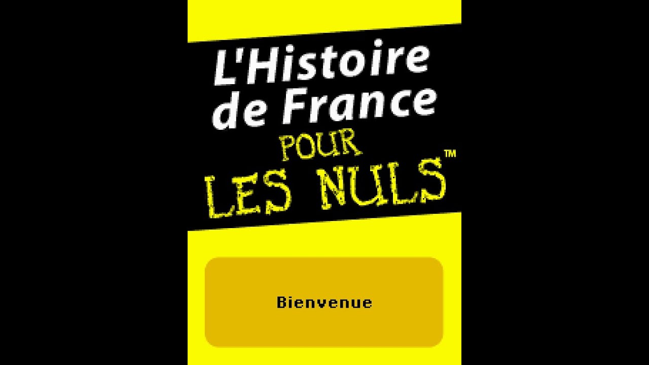 L'Histoire de France Pour Les Nuls Nintendo DS
