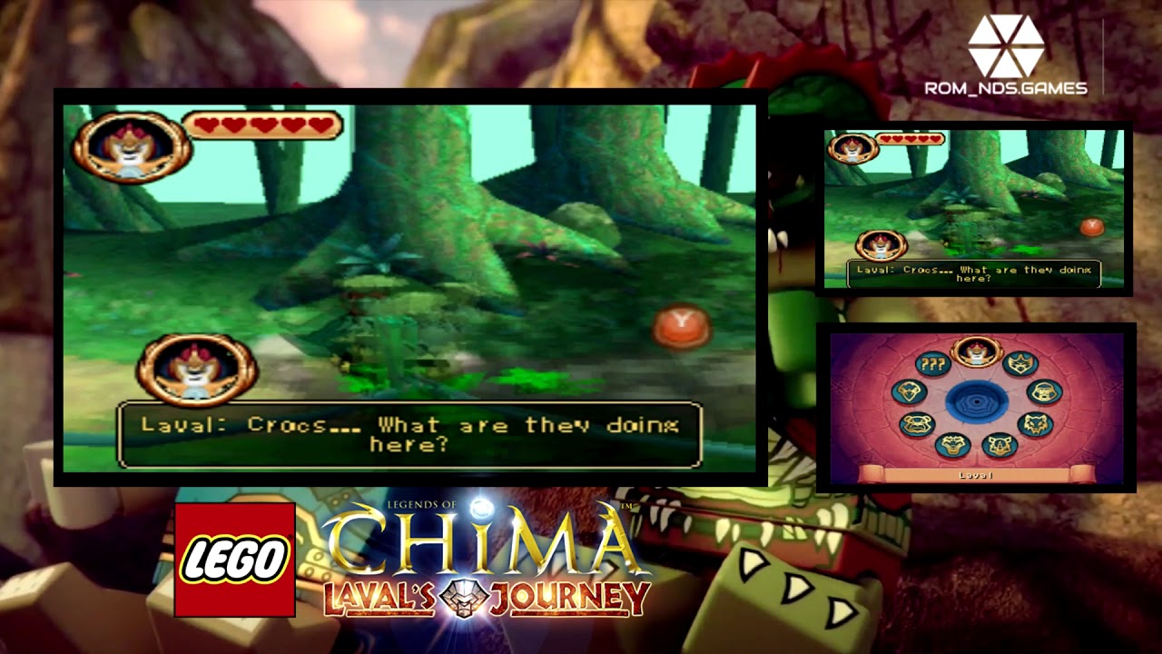 Lego Legends of Chima: Laval's Journey Nintendo DS