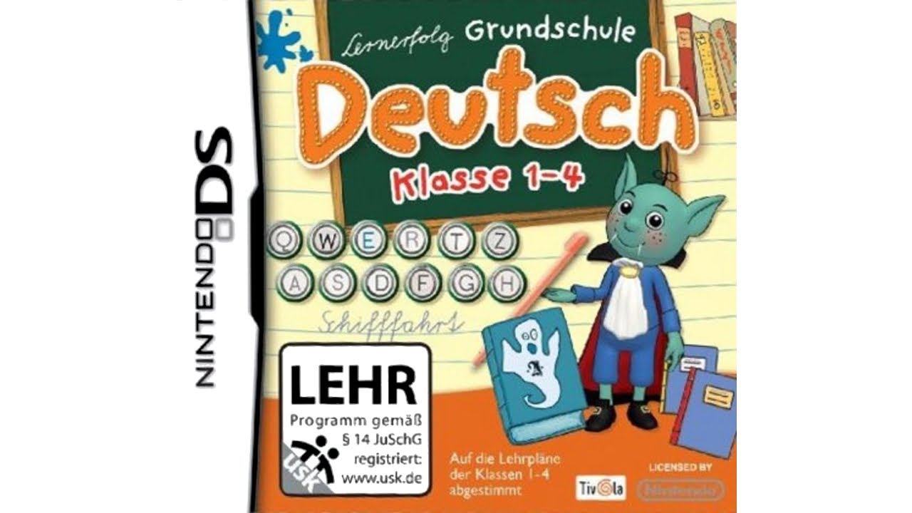 Lernerfolg Grundschule: Deutsch - Der Rechtschreibtrainer Nintendo DS