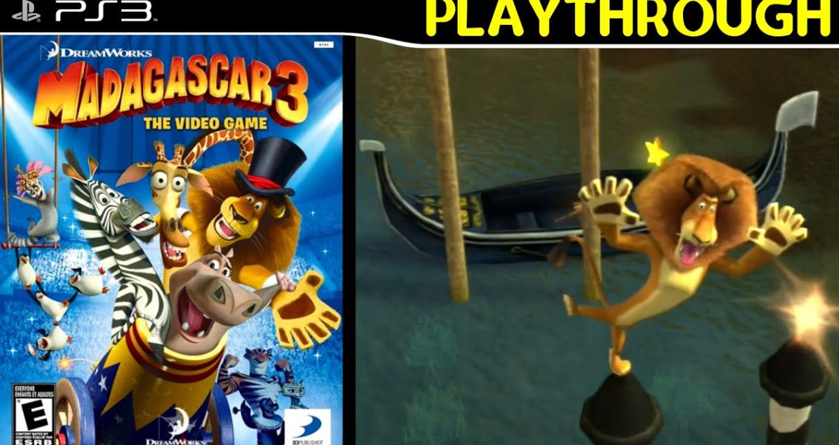 Madagascar 3: The Video Game PS3 PLAY STATION 3