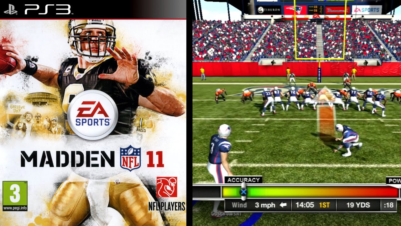 Madden NFL 11 PS3 PLAY STATION 3