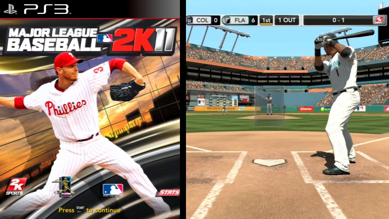 Major League Baseball 2K11 PS3 PLAY STATION 3