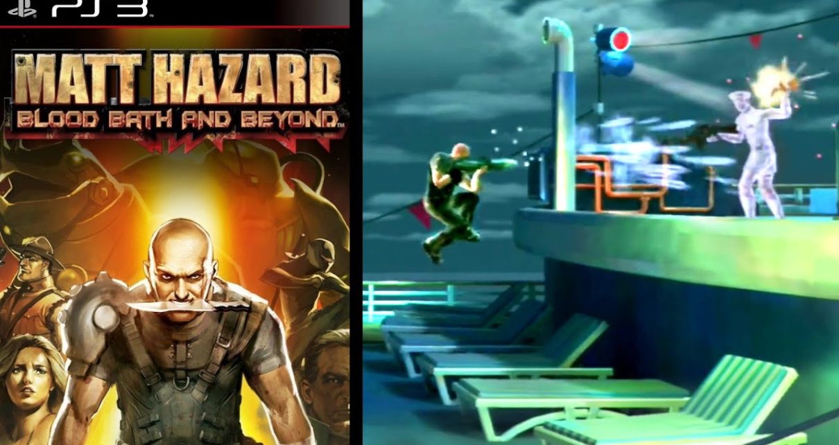 Matt Hazard: Blood Bath and Beyond PS3 PLAY STATION 3