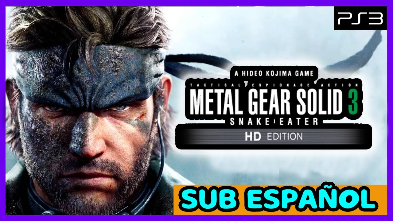 Metal Gear Solid 3: Snake Eater HD Edition PS3 PLAY STATION 3