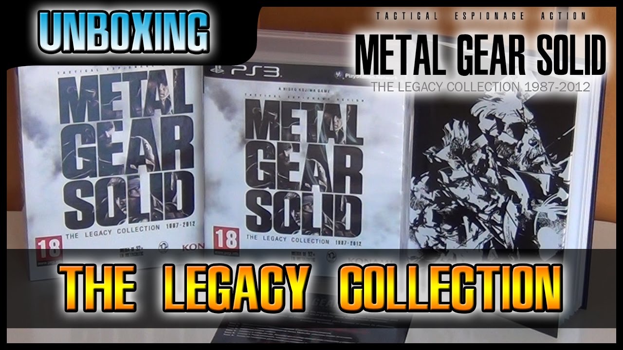 Metal Gear Solid: The Legacy Collection (Metal Gear Solid Metal Gear Solid: VR Missions) PS3 PLAY STATION 3