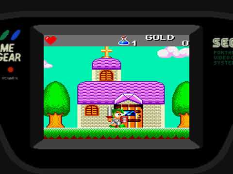 Monster World II - Dragon no Wana JP" GAME GEAR