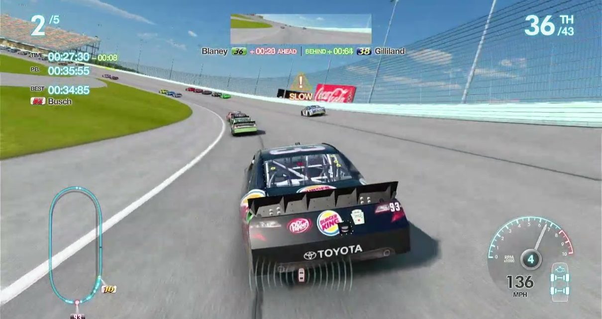 NASCAR The Game: Inside Line PS3 PLAY STATION 3