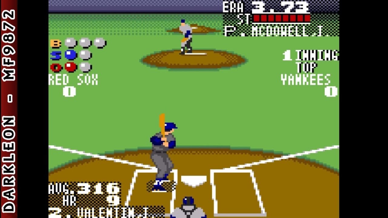 Nomo Hideo no World Series Baseball JP" GAME GEAR