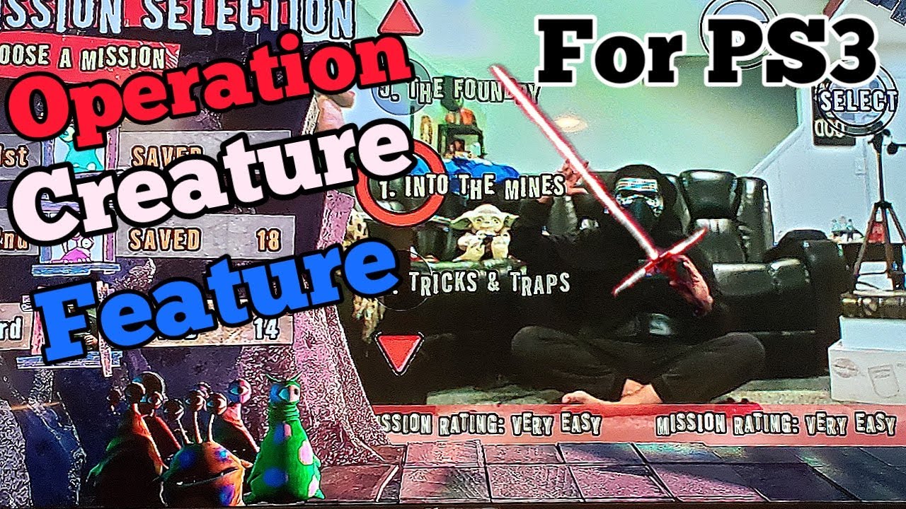 Operation Creature Feature PS3 PLAY STATION 3