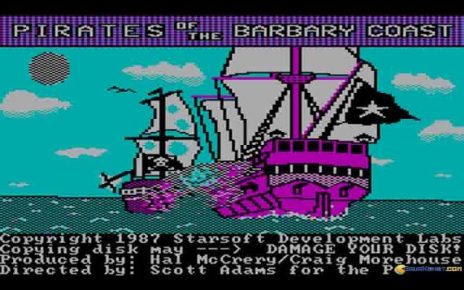 Pirates of the Barbary Coast PC MSDOS