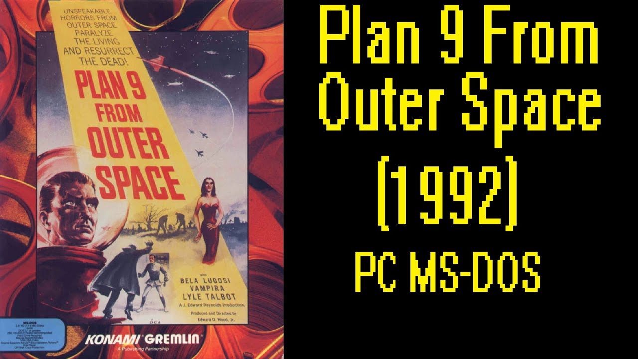 Plan 9 from Outer Space (video game) PC MSDOS