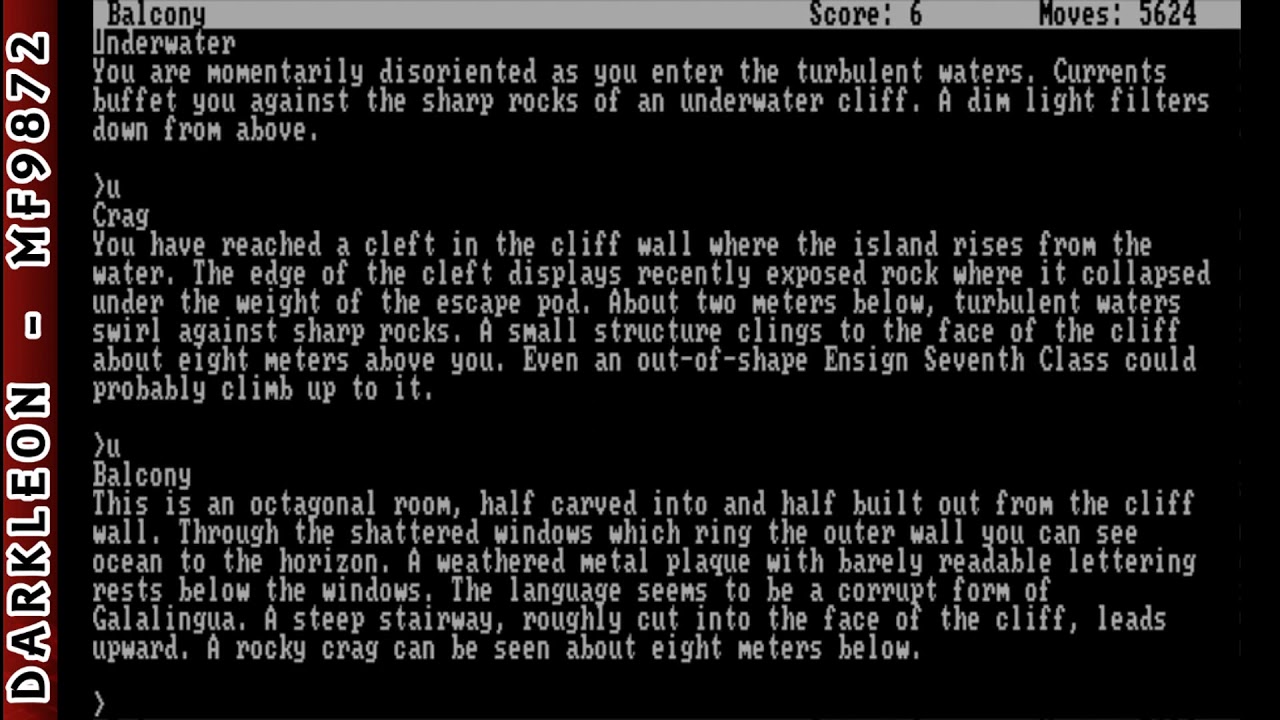 Planetfall PC MSDOS