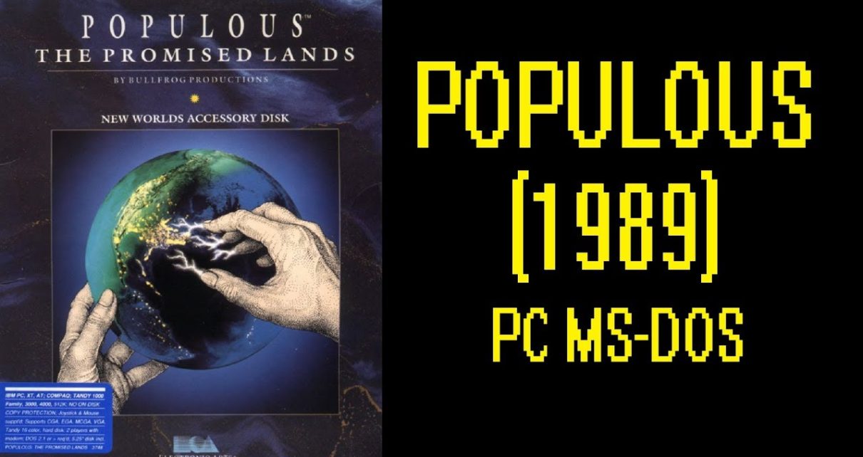 Populous (video game) PC MSDOS