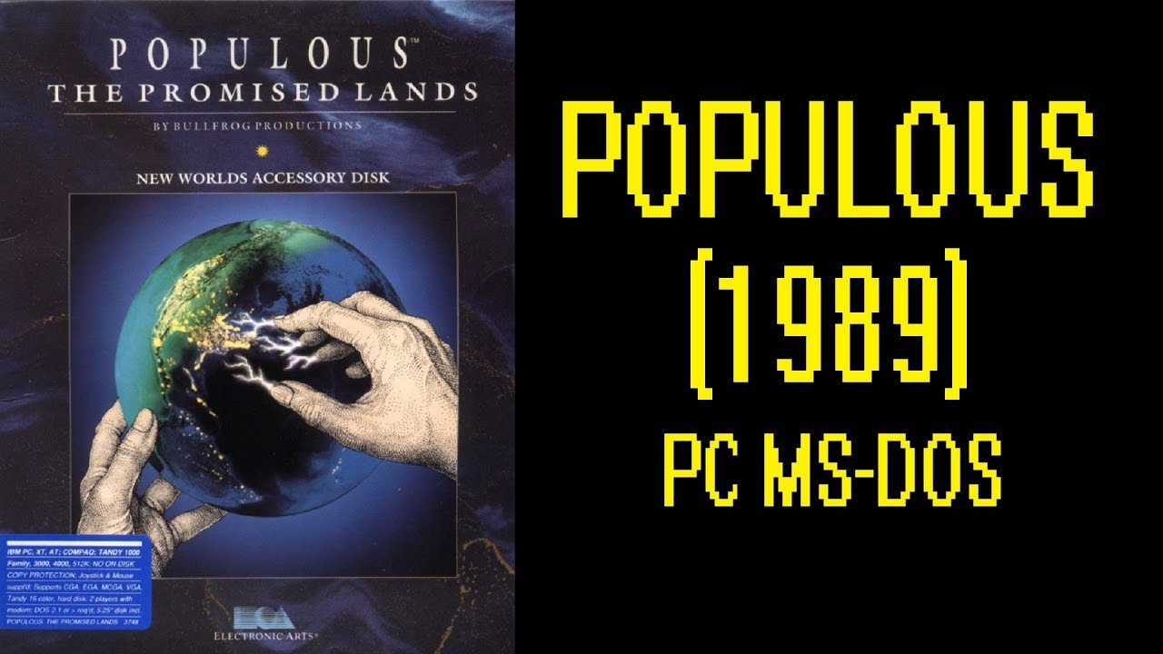 Populous (video game) PC MSDOS