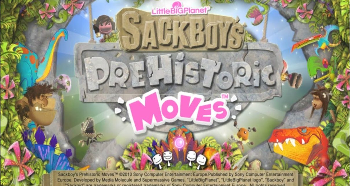 Sackboy's Prehistoric Moves PS3 PLAY STATION 3