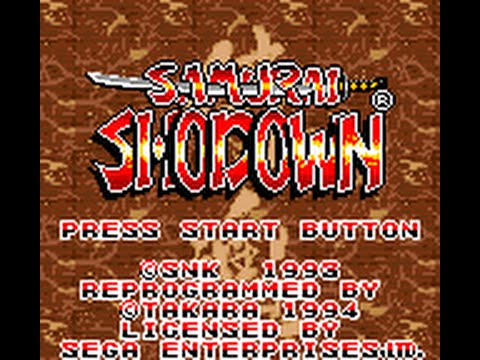 "Samurai Shodown GAME GEAR