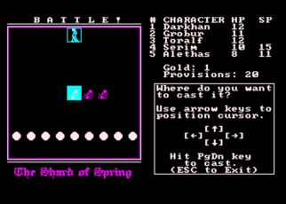 Shard of Spring PC MSDOS