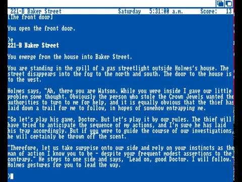 Sherlock: The Riddle of the Crown Jewels PC MSDOS