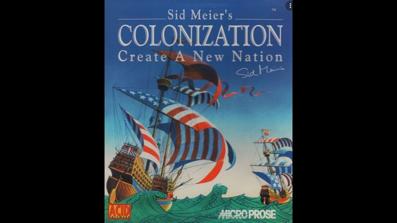 Sid Meier's Colonization PC MSDOS