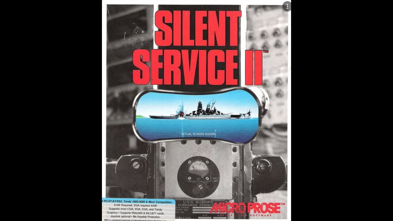 Silent Service II PC MSDOS
